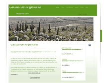 Tablet Screenshot of cactusargentina.com